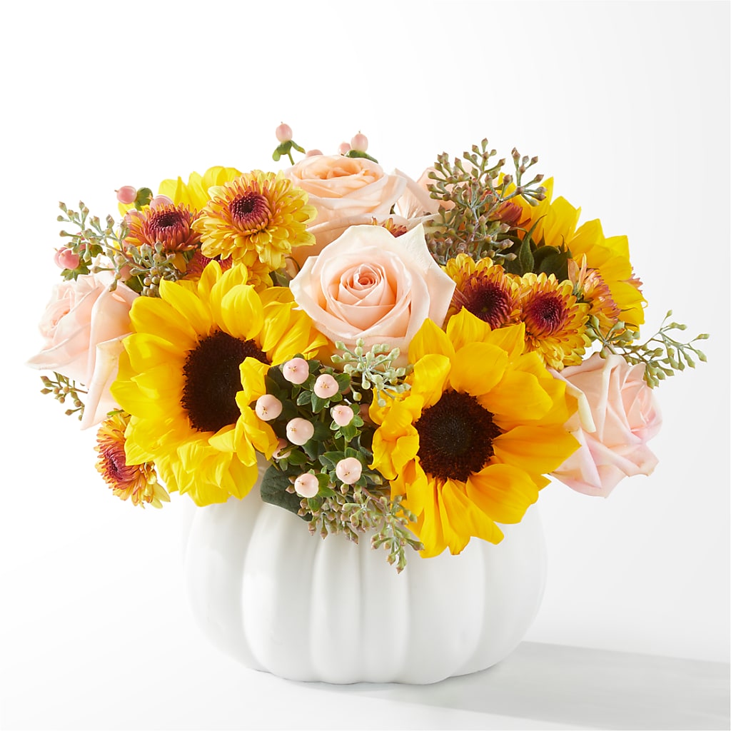 Pumpkin to Talk About Bouquet – Mm Flowers Designs Llc, Lilburn GA