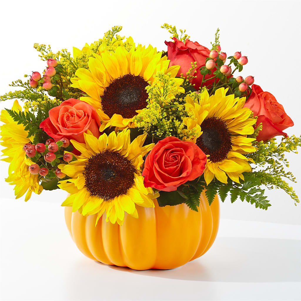 Pick of the Patch Pumpkin Bouquet – Mm Flowers Designs Llc, Lilburn GA
